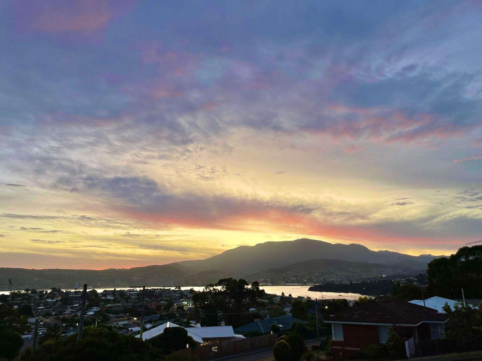 Bella Vista On Beach Hobart Luaran gambar